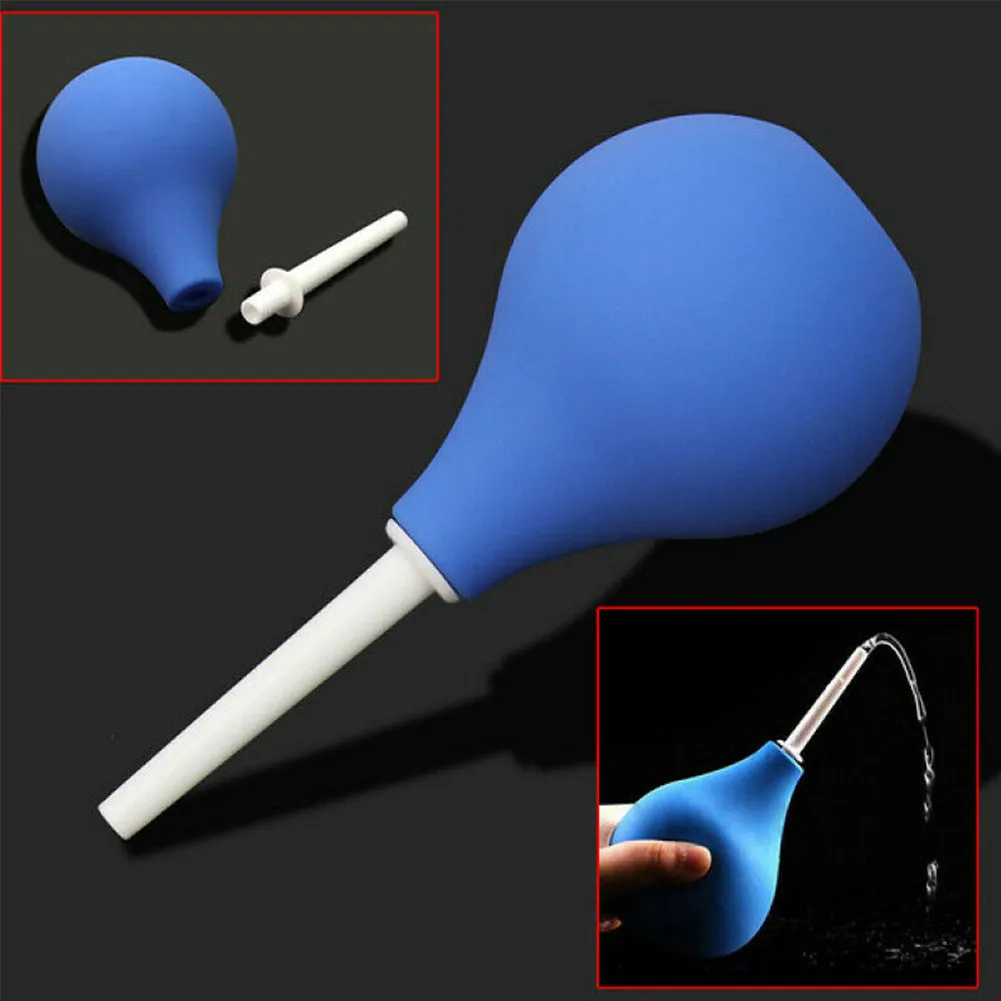 Enema Cleaning Container Vagina & Anal Cleaner Douche Enema Cleaning Bulb for Women Men Extra large 310ml