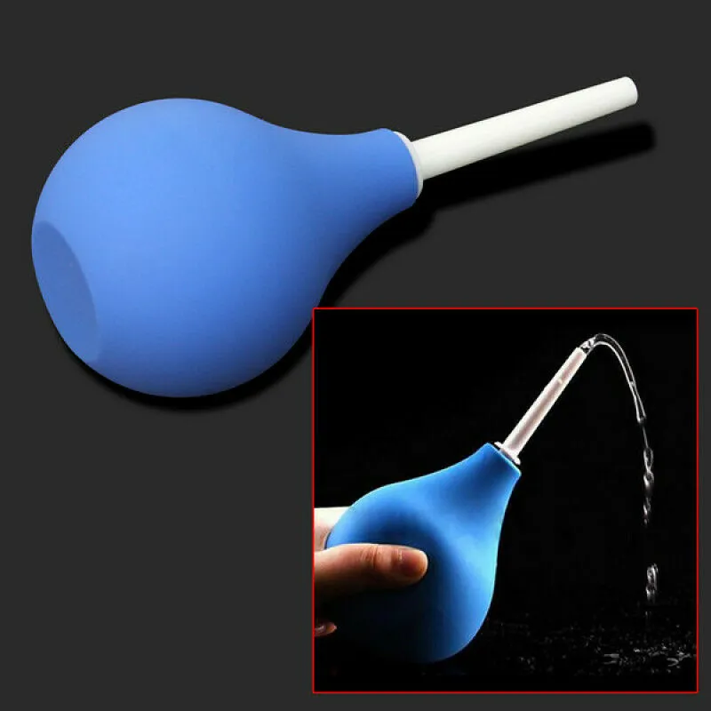Enema Cleaning Container Vagina & Anal Cleaner Douche Enema Cleaning Bulb for Women Men Extra large 310ml