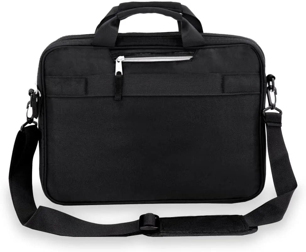 Everest Slim Briefcase, Black, One Size