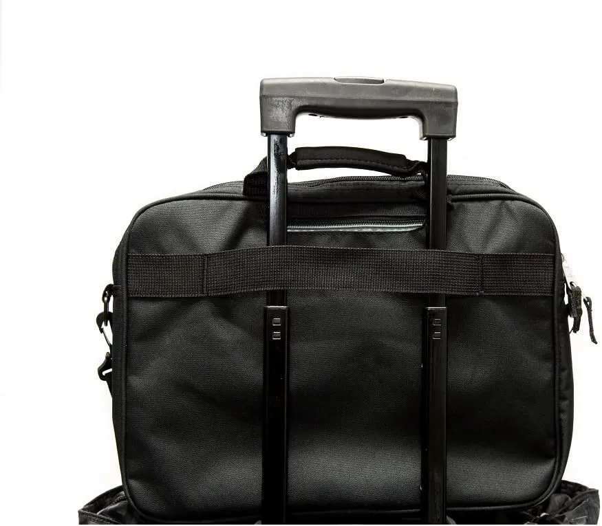 Everest Slim Briefcase, Black, One Size