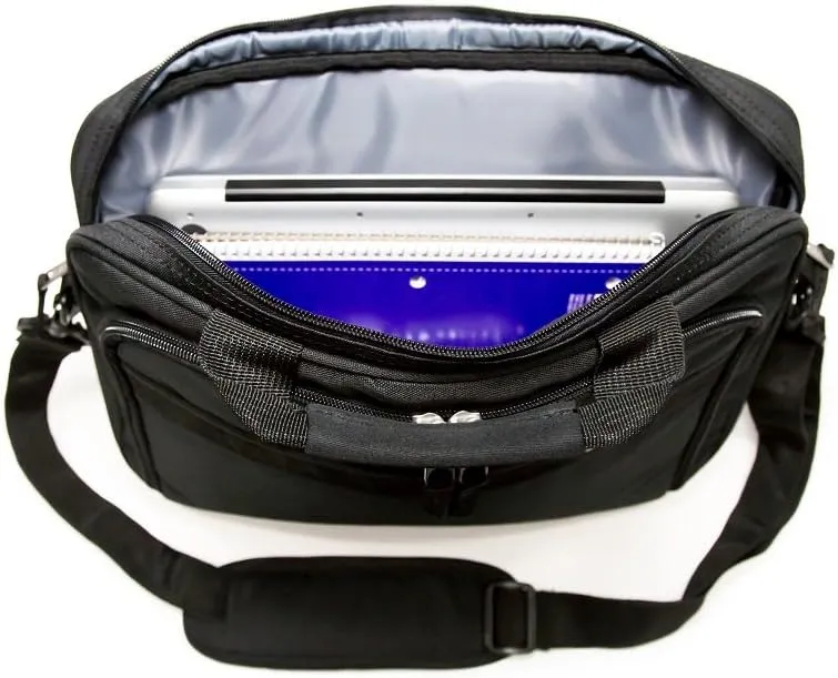 Everest Slim Briefcase, Black, One Size
