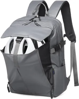 Expandable Laptop Backpack for Men & Women - Business, Travel & Gym Bag with Ball Compartment, Water-Resistant