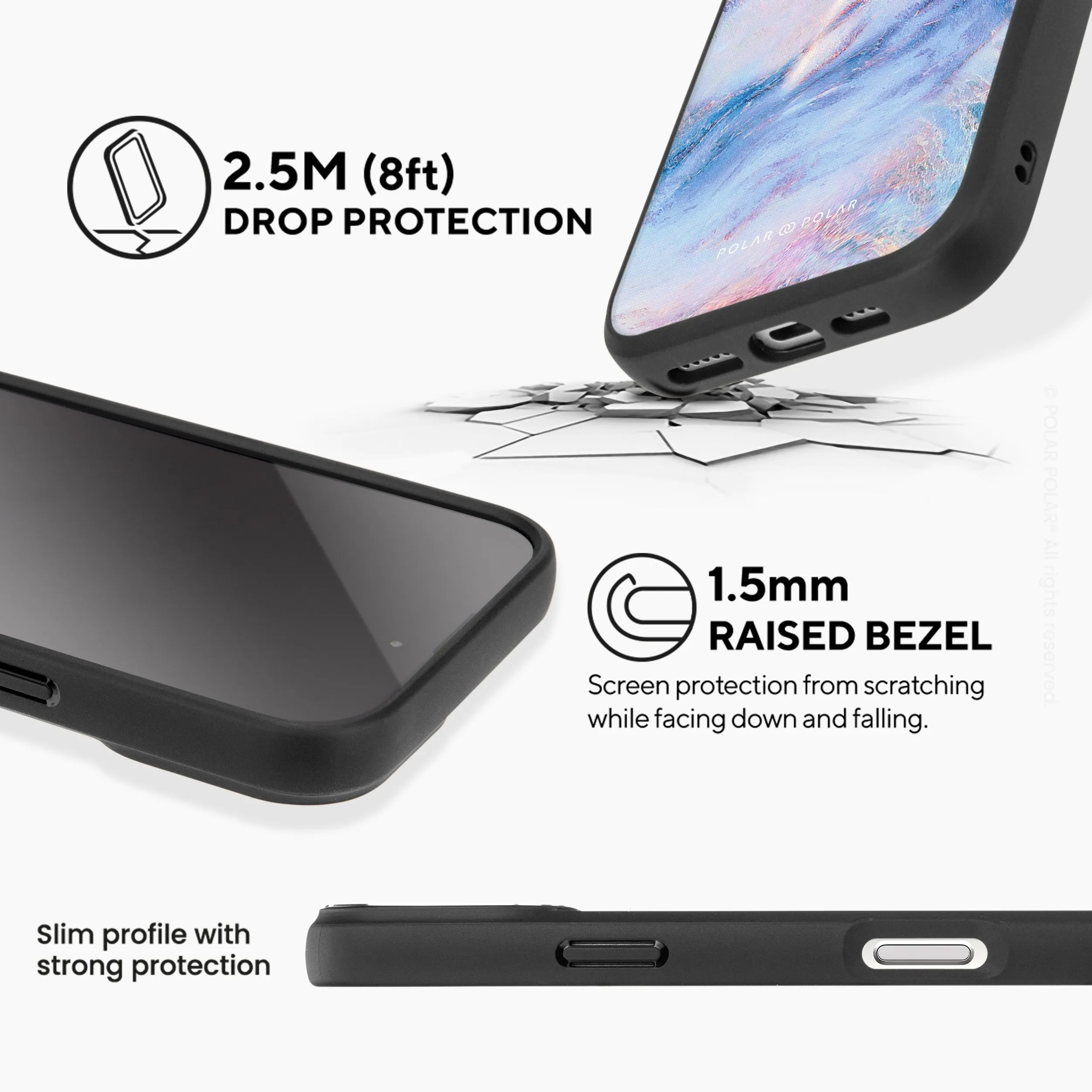 Fairy - iPhone 16 Plus Frosted Black Bumper MagSafe Case