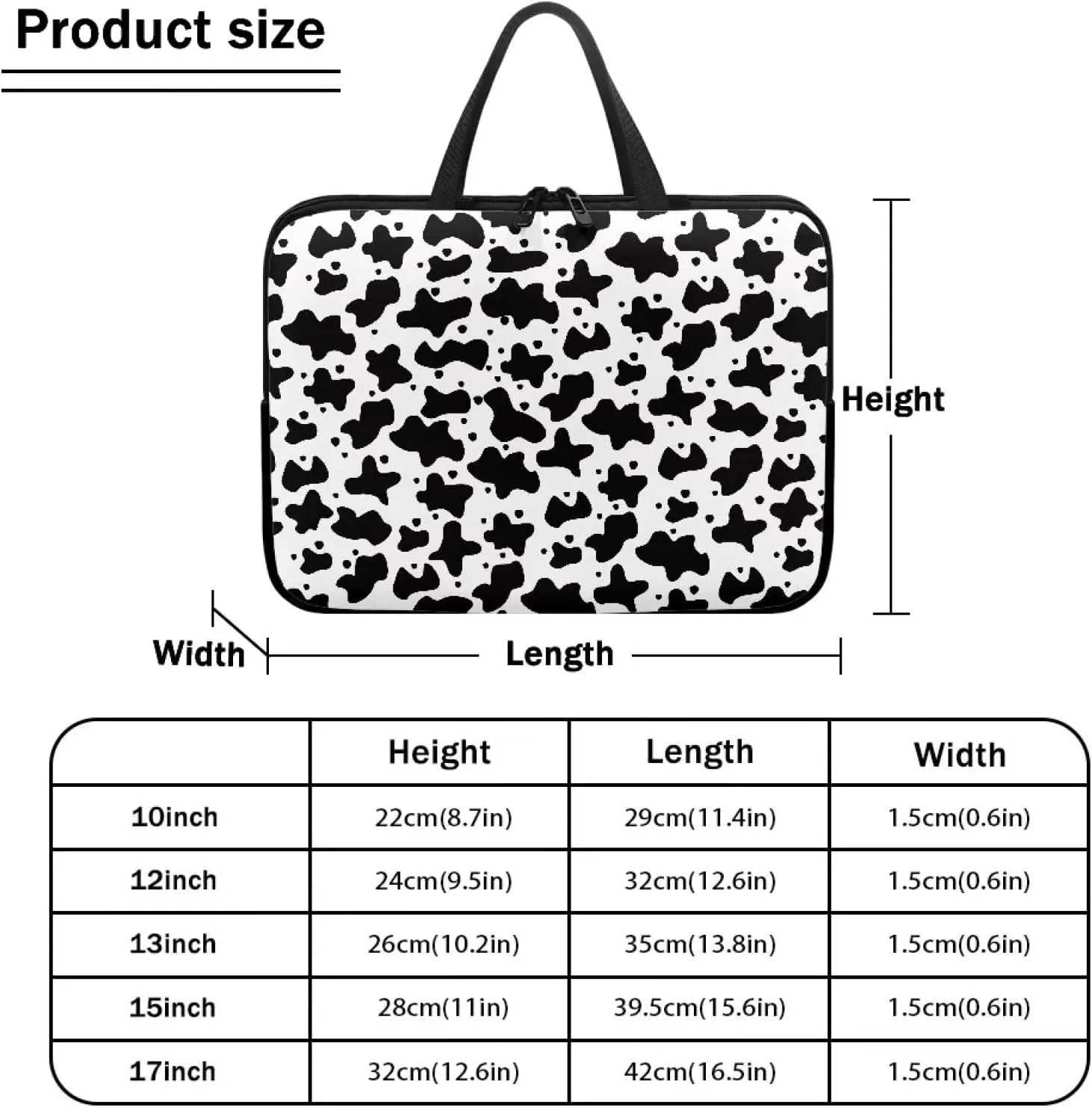 Fashion Laptop Bag for Women Cute Laptop Case Large Messenger Bag Laptop Work Tote for Laptop 15.6In Laptop