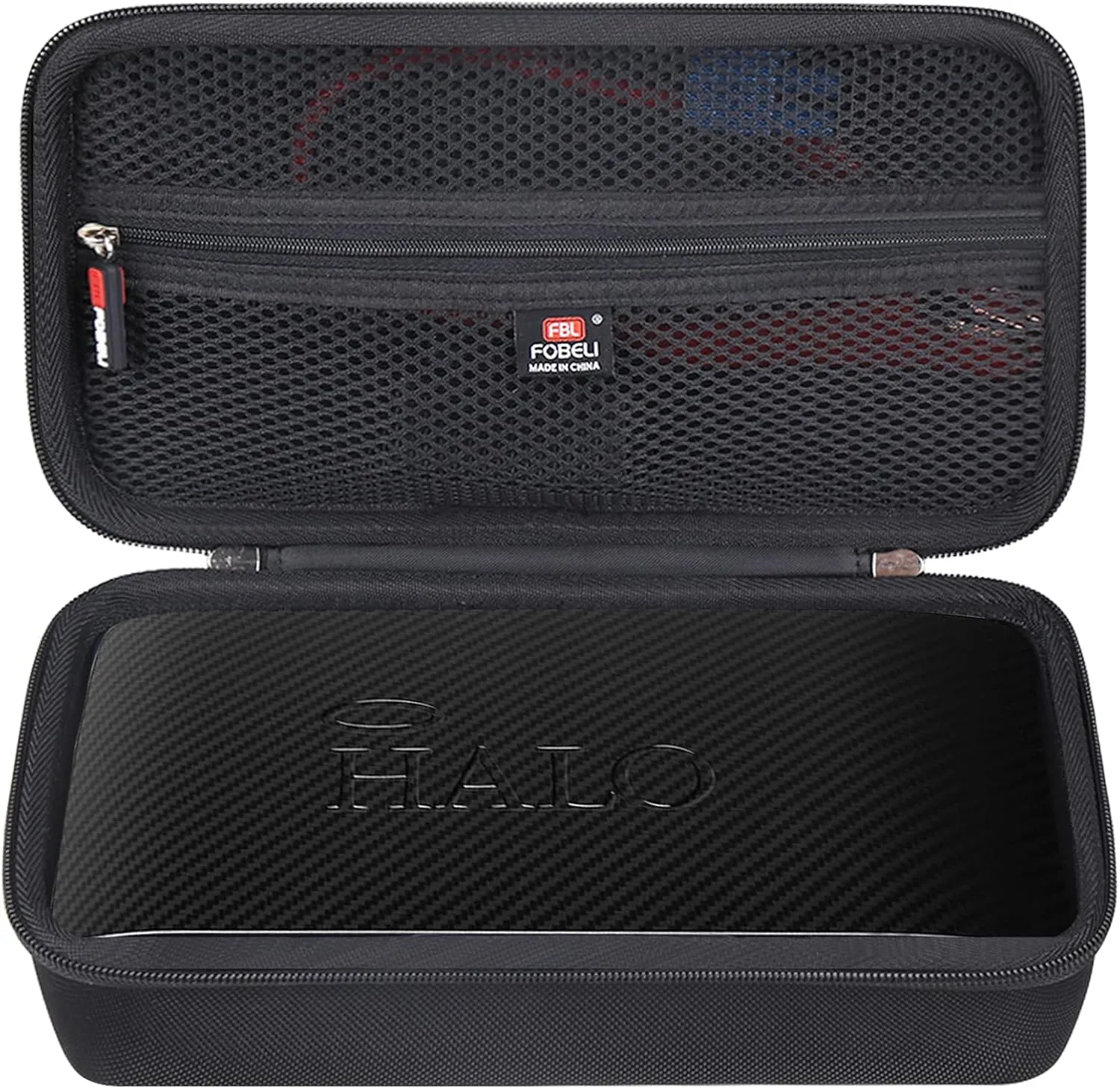 FBLFOBELI Hard Travel Carrying Case Compatible with Halo Bolt Air 58830/57720 / USB 58830 mWh/Ultimate 2.0 Portable Emergency Power Kit, Storage Bag for Car Charger Power Bank (Case Only) (Black)