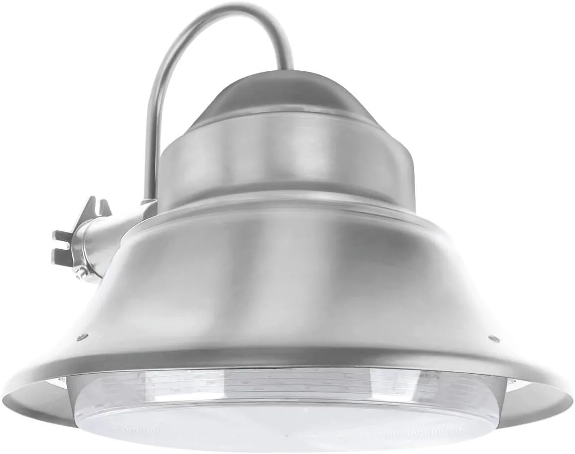 Feit Electric - 3500 Lumens, Dusk to Dawn LED Stainless Security Outdoor Light, 5000K CCT Daylight, Wall/Post Stainless, 73709