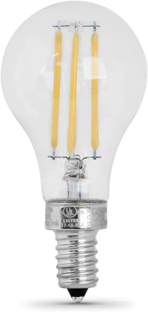 Feit Electric BPA1575C/827/FIL/2 75W EQ DM LED Light Bulbs, 2 Bulbs