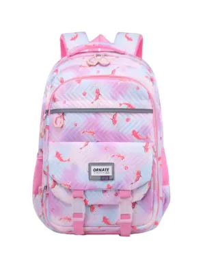 Floral Kid's School Backpack-KF08