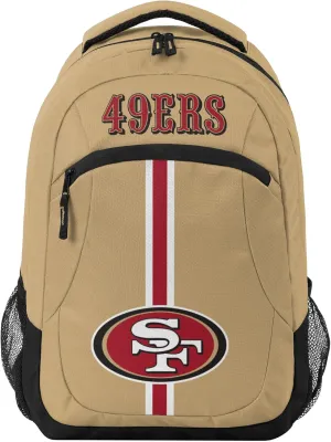 FOCO San Francisco 49ers NFL Alternate Color Action Backpack - Gold