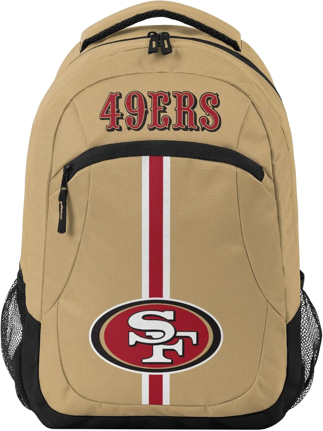 FOCO San Francisco 49ers NFL Alternate Color Action Backpack - Gold