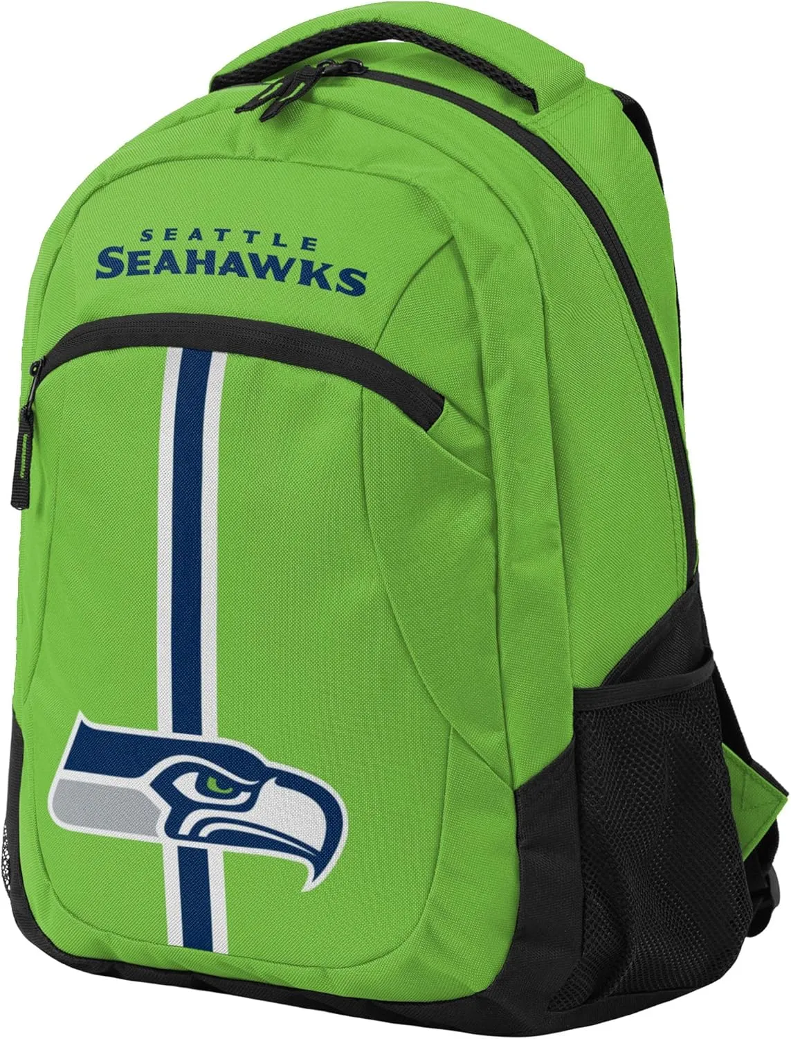 FOCO Seattle Seahawks NFL Alternate Color Action Backpack - Green