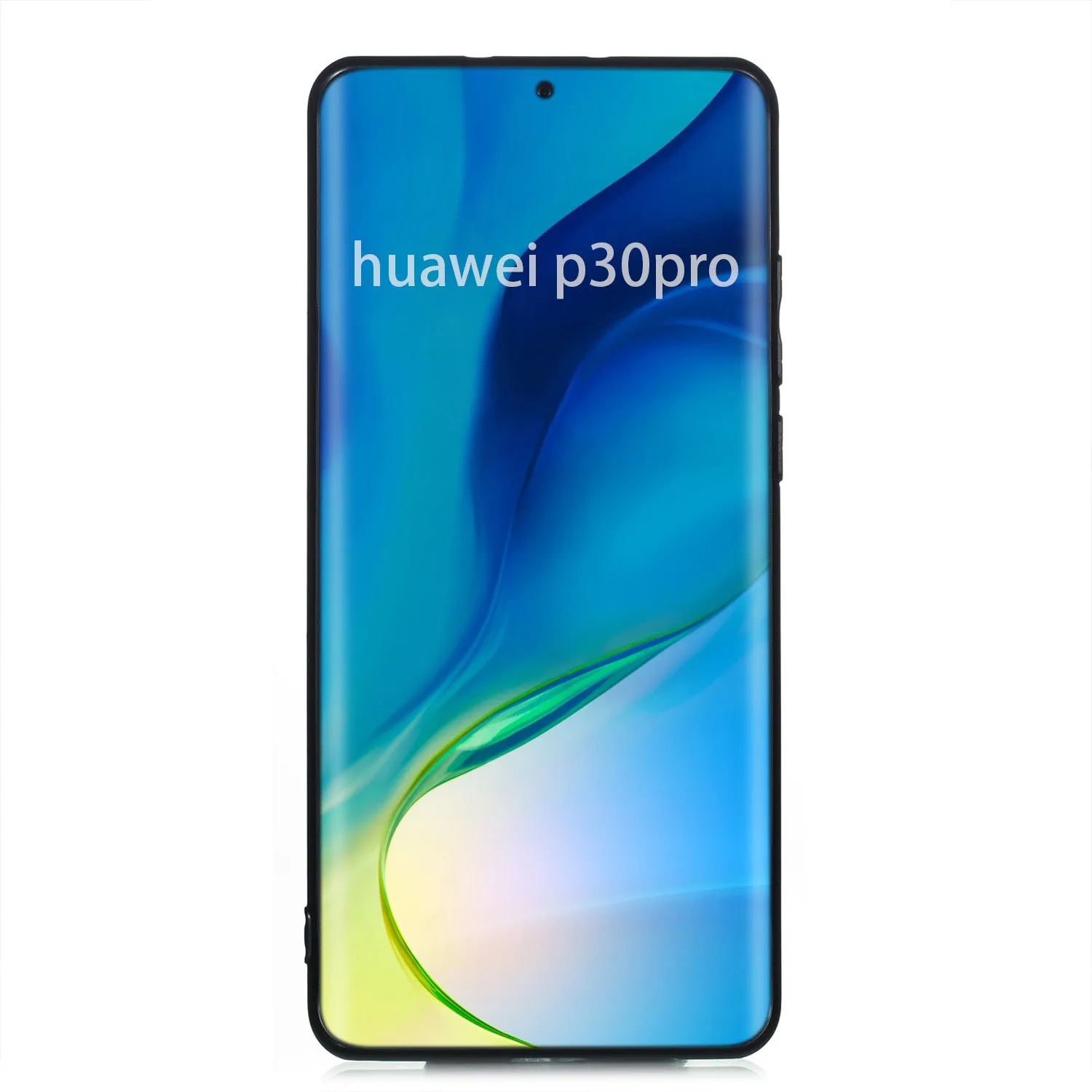 For Huawei P30 pro Double Buckle Non-slip Shockproof Cell Phone Case with Card Slot Bracket Light Brown