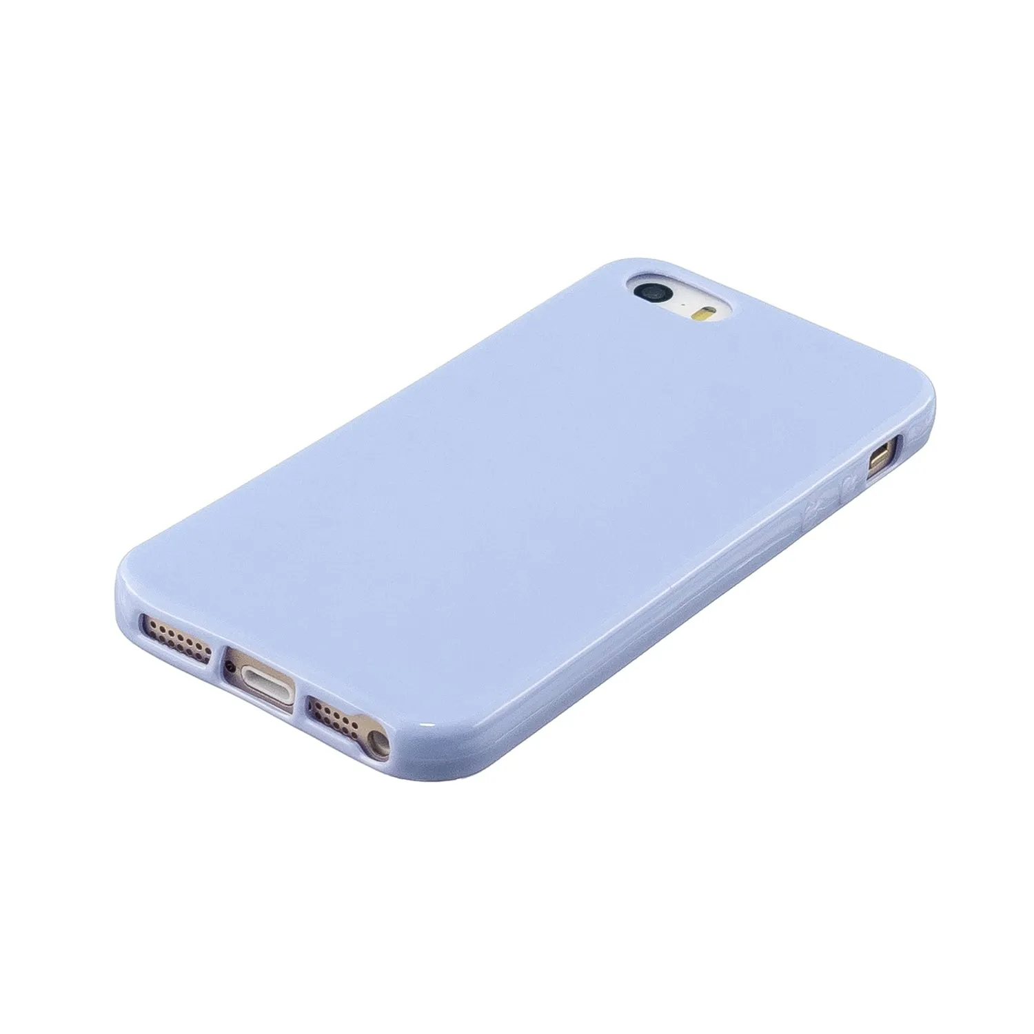 For iPhone 5/5S/SE/6/6S/6 Plus/6S Plus/7/8/7 Plus/8 Plus Cellphone Cover Soft TPU Bumper Protector Phone Shell Rose red