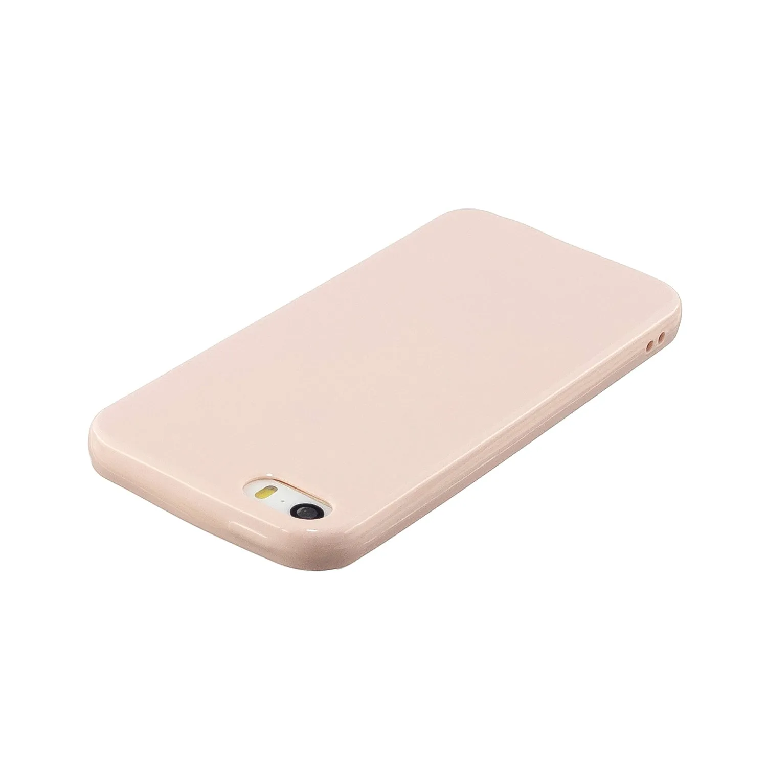 For iPhone 5/5S/SE/6/6S/6 Plus/6S Plus/7/8/7 Plus/8 Plus Cellphone Cover Soft TPU Bumper Protector Phone Shell Rose red