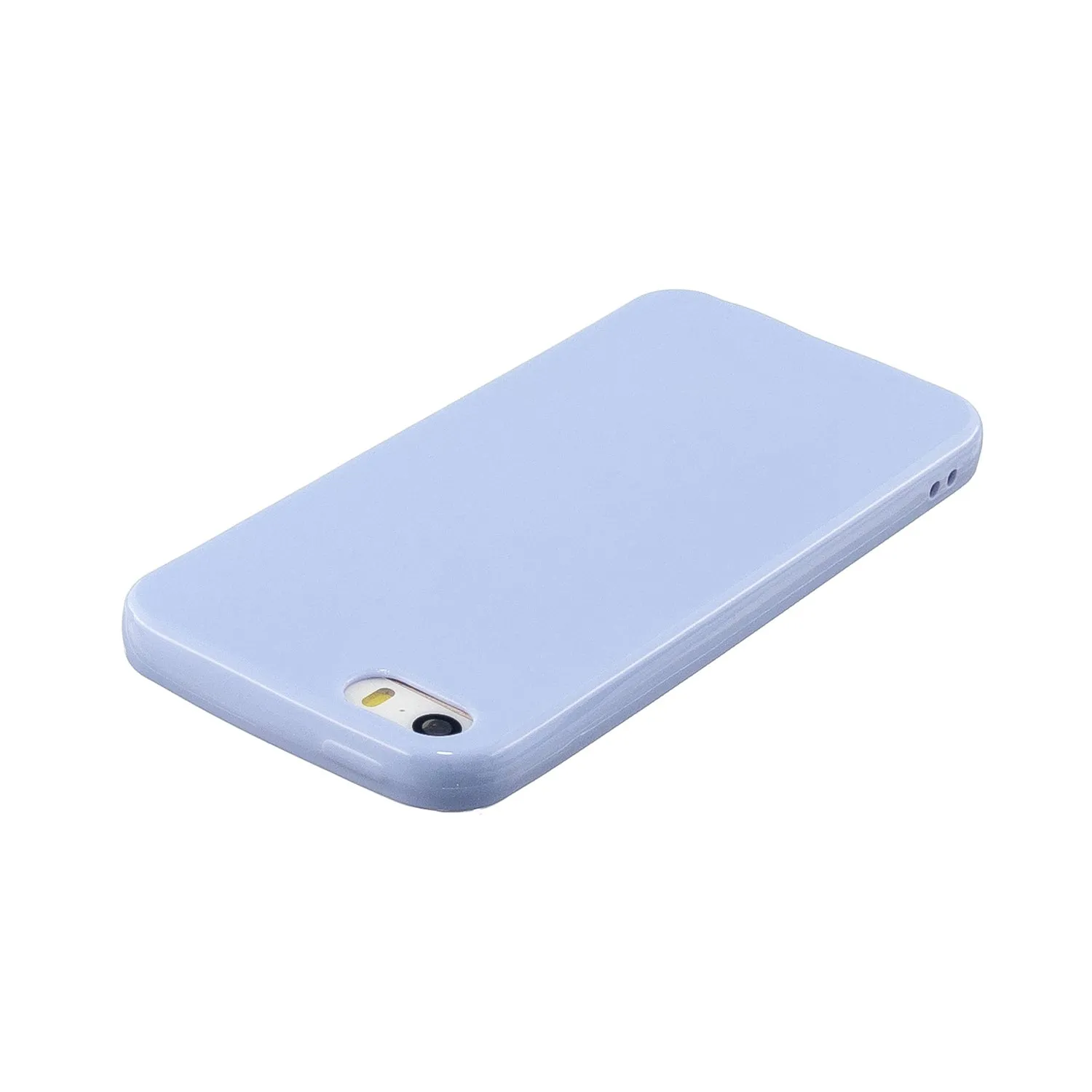 For iPhone 5/5S/SE/6/6S/6 Plus/6S Plus/7/8/7 Plus/8 Plus Cellphone Cover Soft TPU Bumper Protector Phone Shell Taro purple