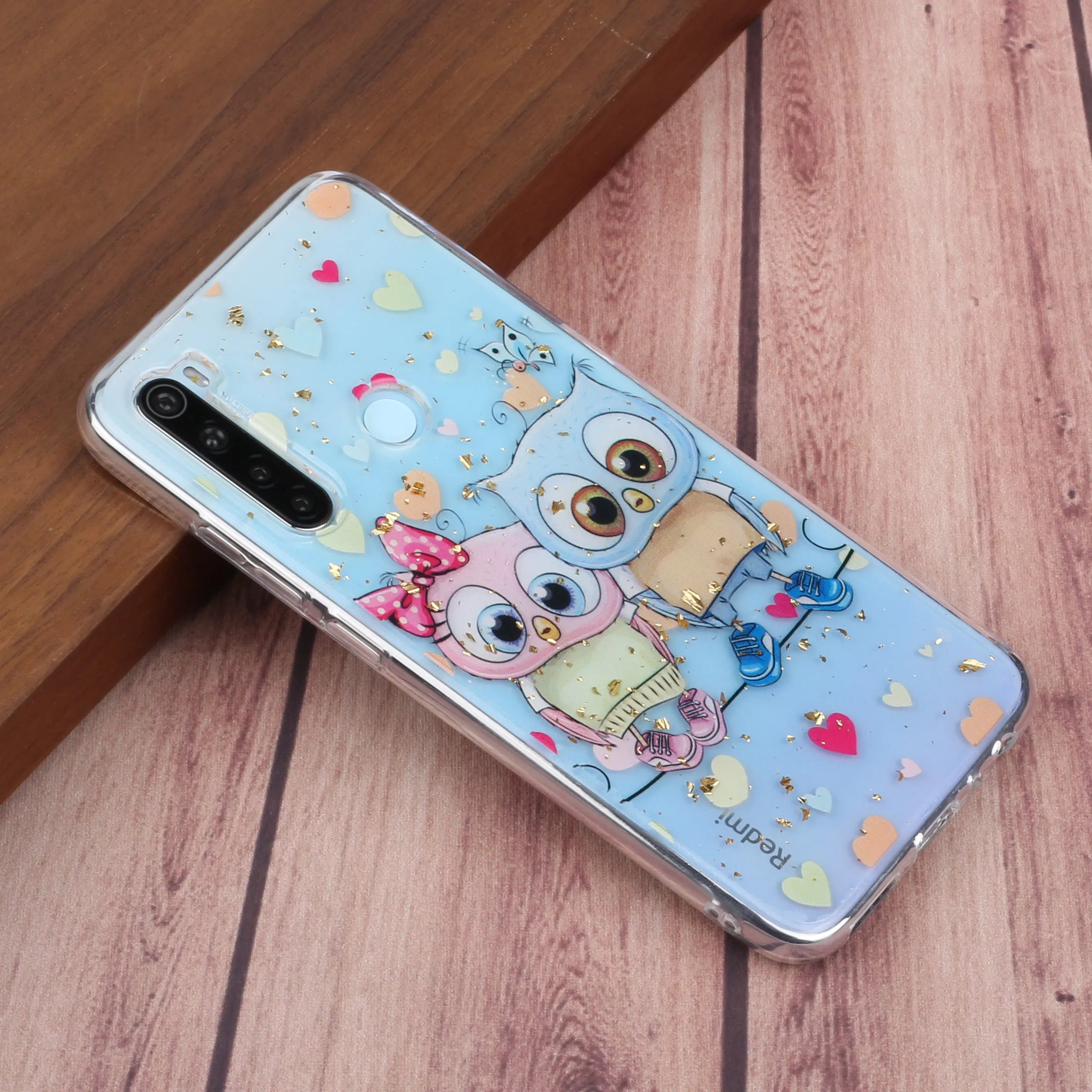 For Redmi Note 8 / Redmi Note 8 Pro Cellphone Cover Beautiful Painted Pattern Comfortable Wear TPU Phone Shell 1