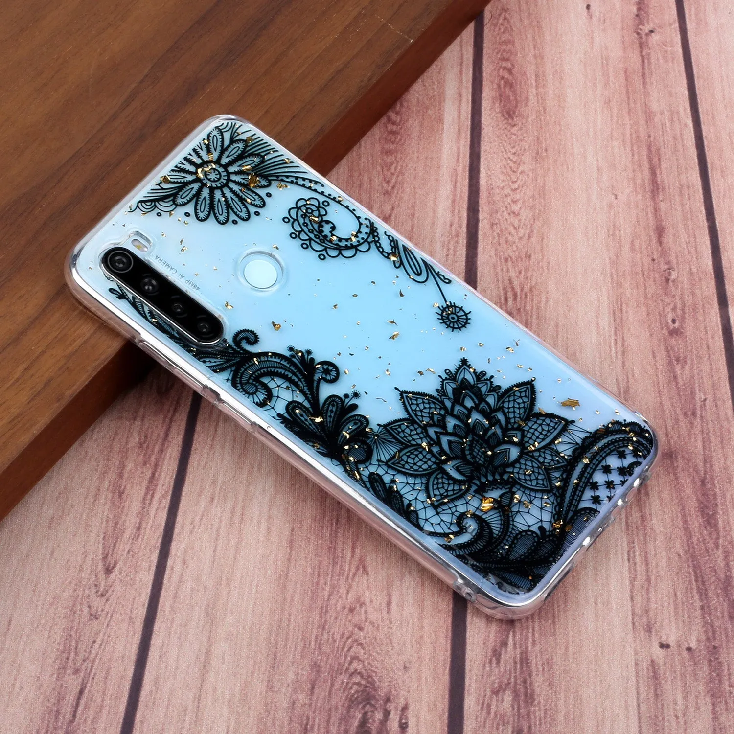 For Redmi Note 8 / Redmi Note 8 Pro Cellphone Cover Beautiful Painted Pattern Comfortable Wear TPU Phone Shell 1
