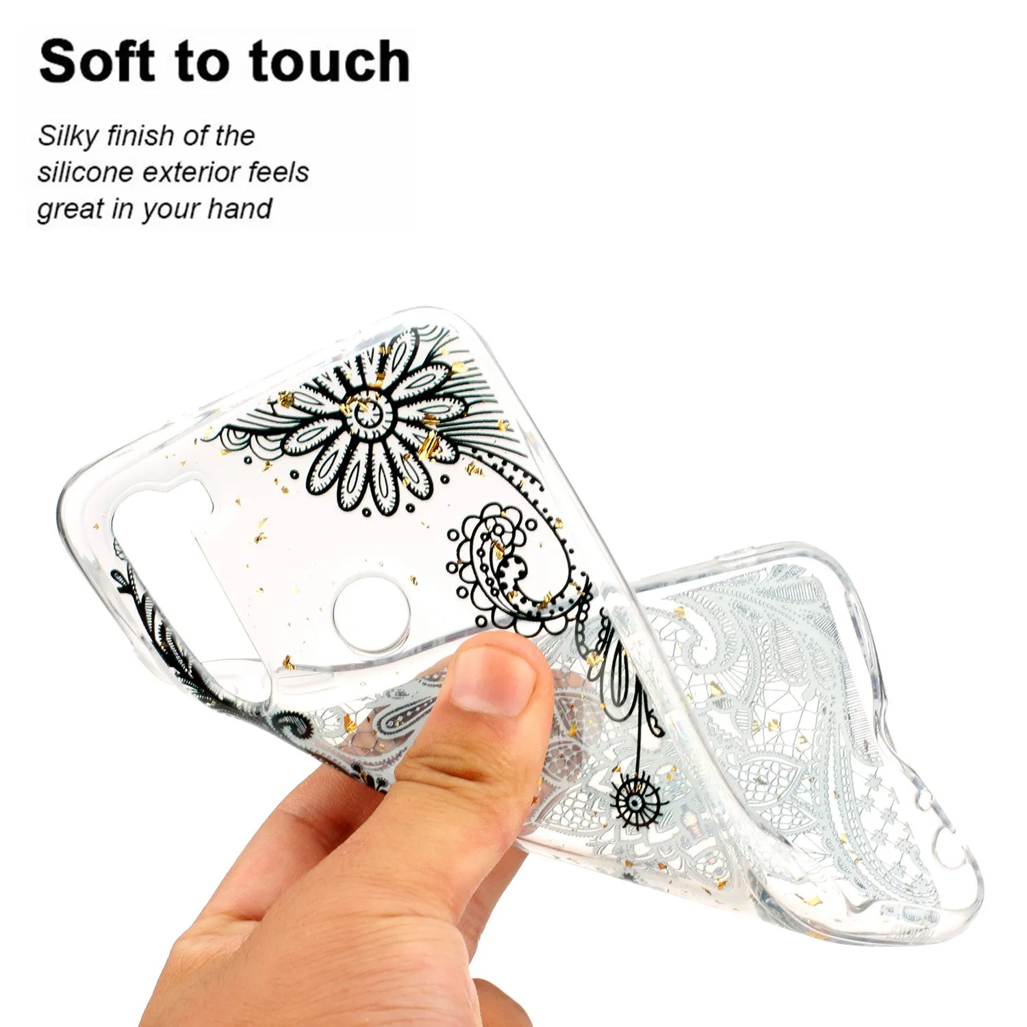 For Redmi Note 8 / Redmi Note 8 Pro Cellphone Cover Beautiful Painted Pattern Comfortable Wear TPU Phone Shell 1