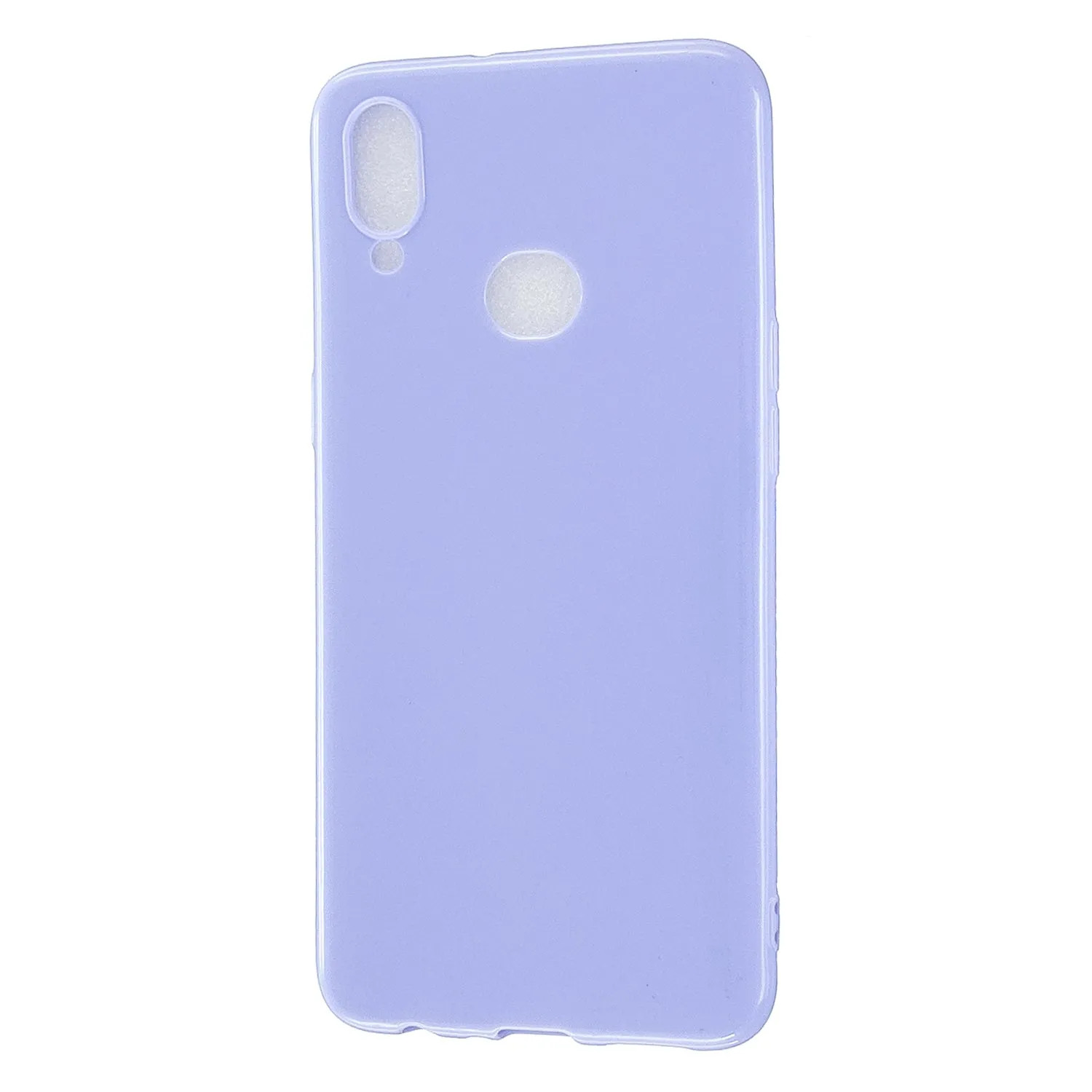 For Samsung A10S/A20S Cellphone Cover Soft TPU Phone Case Simple Profile Full Body Protection Anti-scratch Shell Sakura pink
