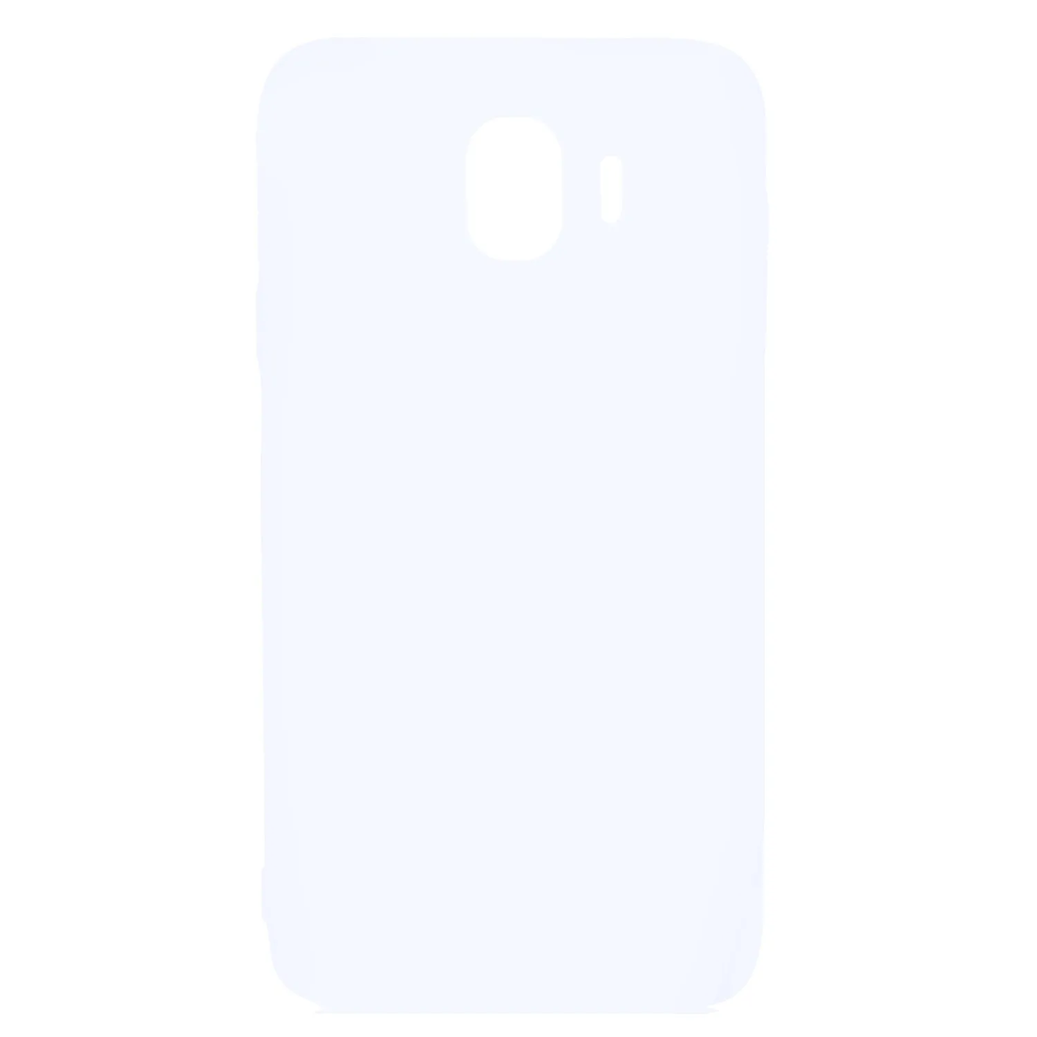 for Samsung J4 Euro Edition Lovely Candy Color Matte TPU Anti-scratch Non-slip Protective Cover Back Case white