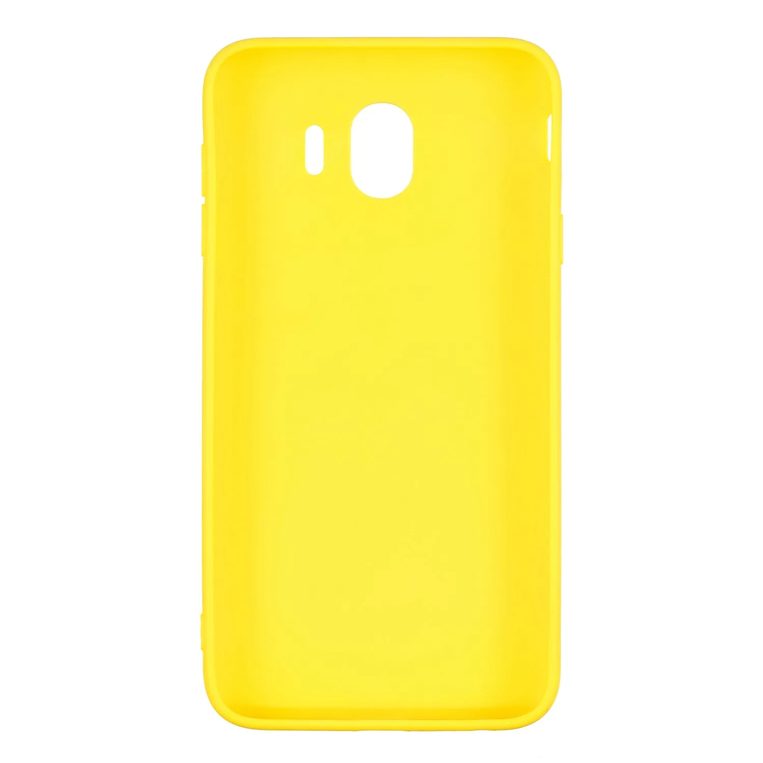 for Samsung J4 Euro Edition Lovely Candy Color Matte TPU Anti-scratch Non-slip Protective Cover Back Case white