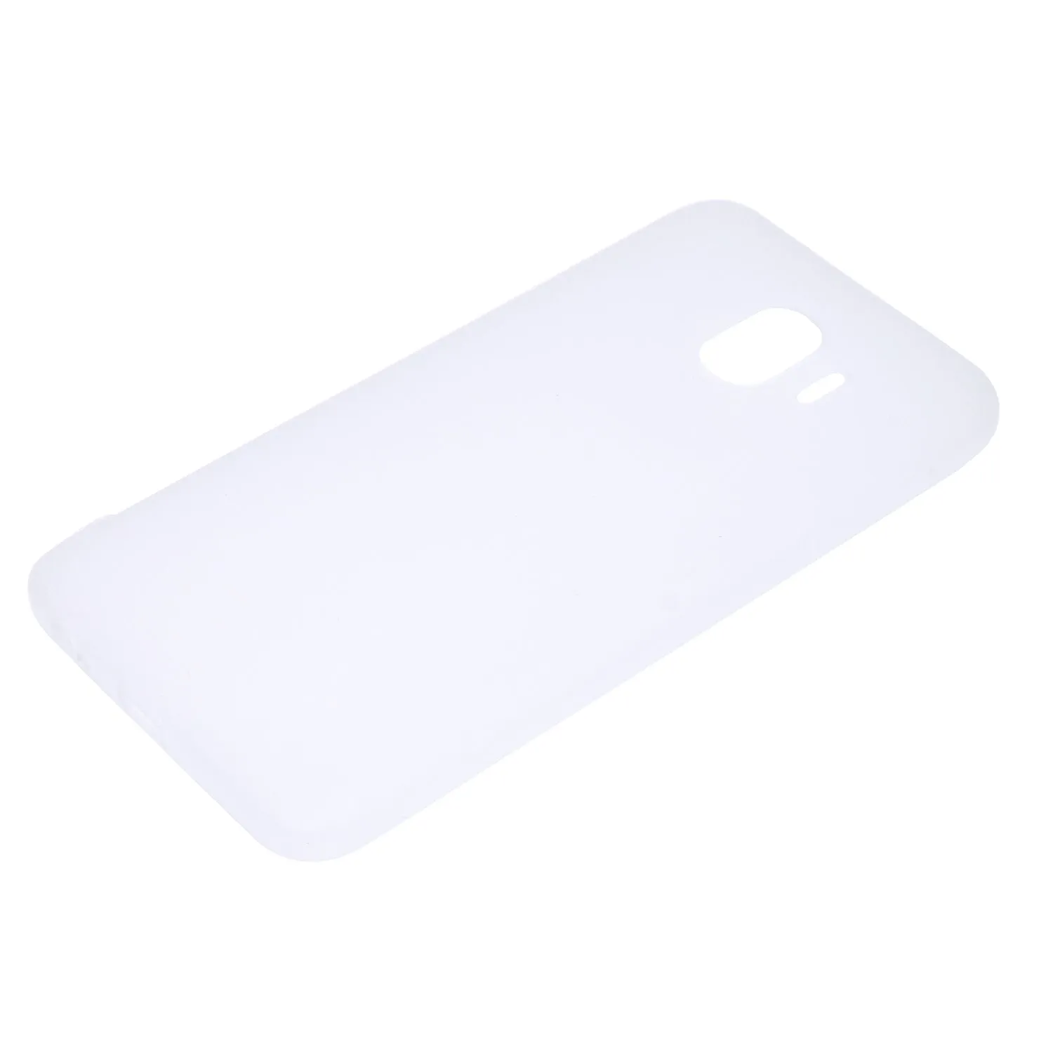 for Samsung J4 Euro Edition Lovely Candy Color Matte TPU Anti-scratch Non-slip Protective Cover Back Case white
