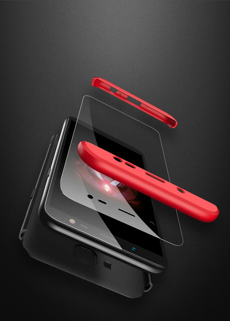 For Samsung J6 2018/on 6 Ultra Slim 360 Degree Non-slip Shockproof Full Protective Case black