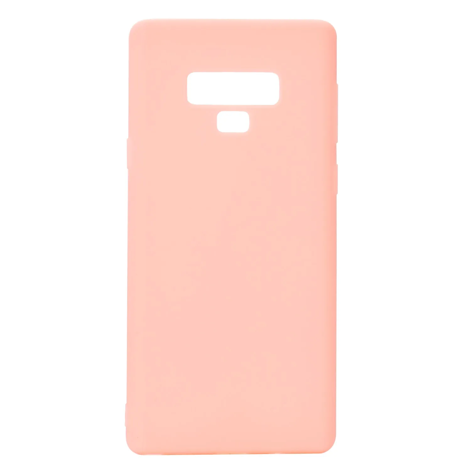 for Samsung NOTE 9 Cute Candy Color Matte TPU Anti-scratch Non-slip Protective Cover Back Case dark pink