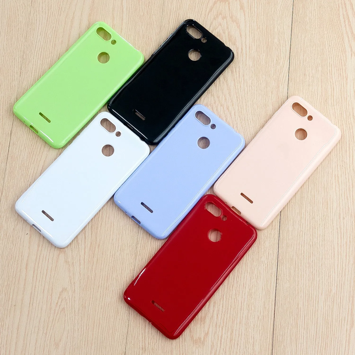 For VIVO X27 / VIVO X27 Pro Cellphone Cover Anti-scratch Dust-proof Soft TPU Phone Protective Case  Rose red