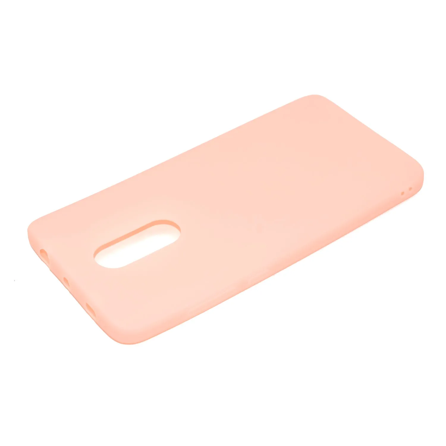 for XIAOMI Redmi NOTE 4X/NOTE 4 Lovely Candy Color Matte TPU Anti-scratch Non-slip Protective Cover Back Case Light pink