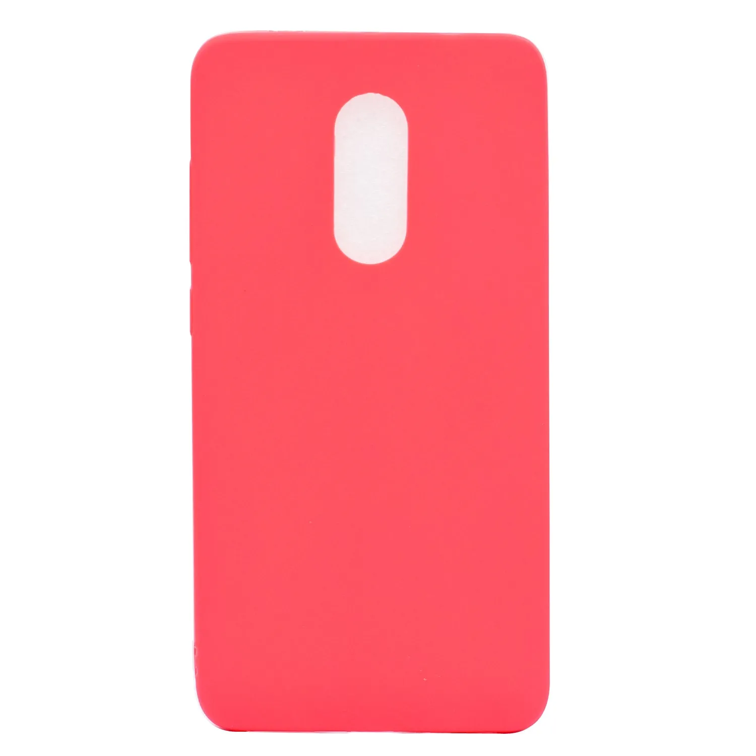 for XIAOMI Redmi NOTE 4X/NOTE 4 Lovely Candy Color Matte TPU Anti-scratch Non-slip Protective Cover Back Case Light pink