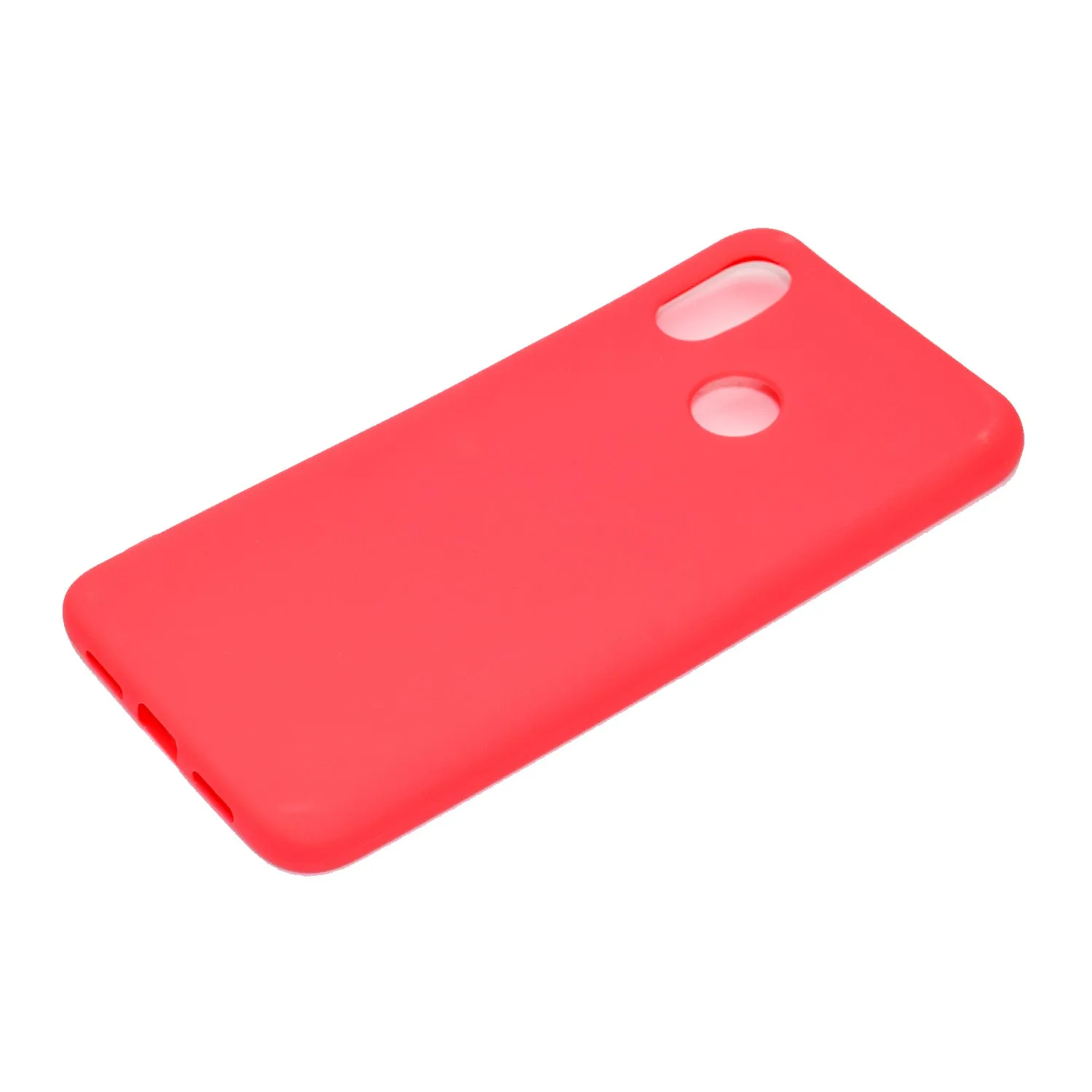 for XIAOMI Redmi S2 Lovely Candy Color Matte TPU Anti-scratch Non-slip Protective Cover Back Case yellow