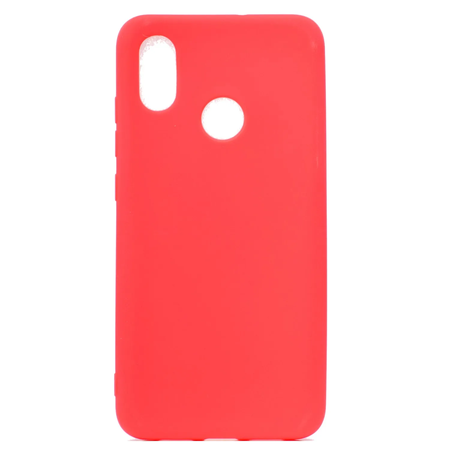 for XIAOMI Redmi S2 Lovely Candy Color Matte TPU Anti-scratch Non-slip Protective Cover Back Case yellow