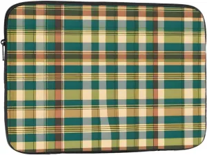 Fresh Simple Plaid Laptop Inner Bag Laptop Sleeve Case Briefcase Carrying Laptop Cover
