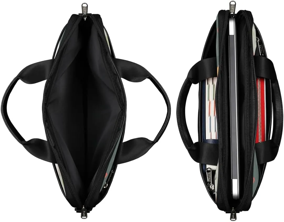 Fruits Laptop Bag for Women Men 13-15 Inch Computer Briefcase Bag Lightweight Notebook Shoulder Messenger Bag