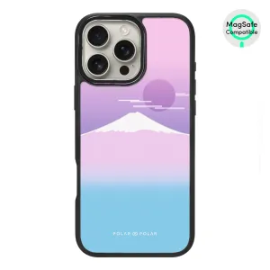 Fujisan Romance - iPhone 16 Pro Max Frosted Black Bumper MagSafe Case