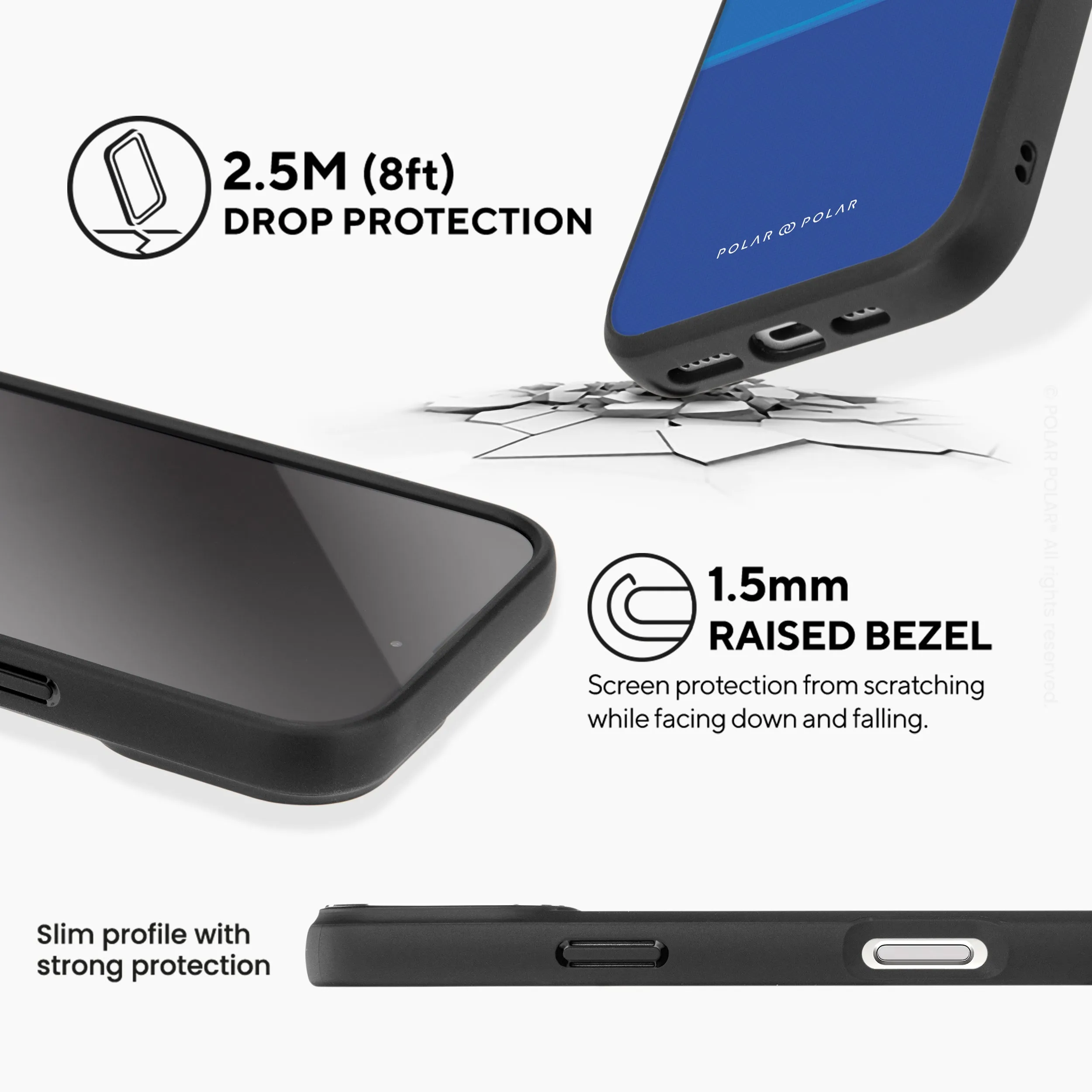 Fujisan Sunset - iPhone 16 Pro Max Frosted Black Bumper MagSafe Case