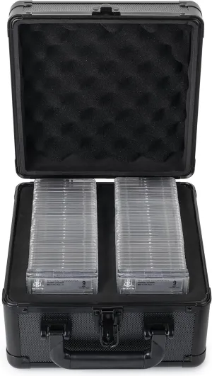 FunGuys Graded Card Storage Box, Trading Card Case for PSA Graded Pokemon Cards, Sports Card Storage Boxes, PSA Card Case Holder, Baseball Slab Case for Trading Cards, BGS