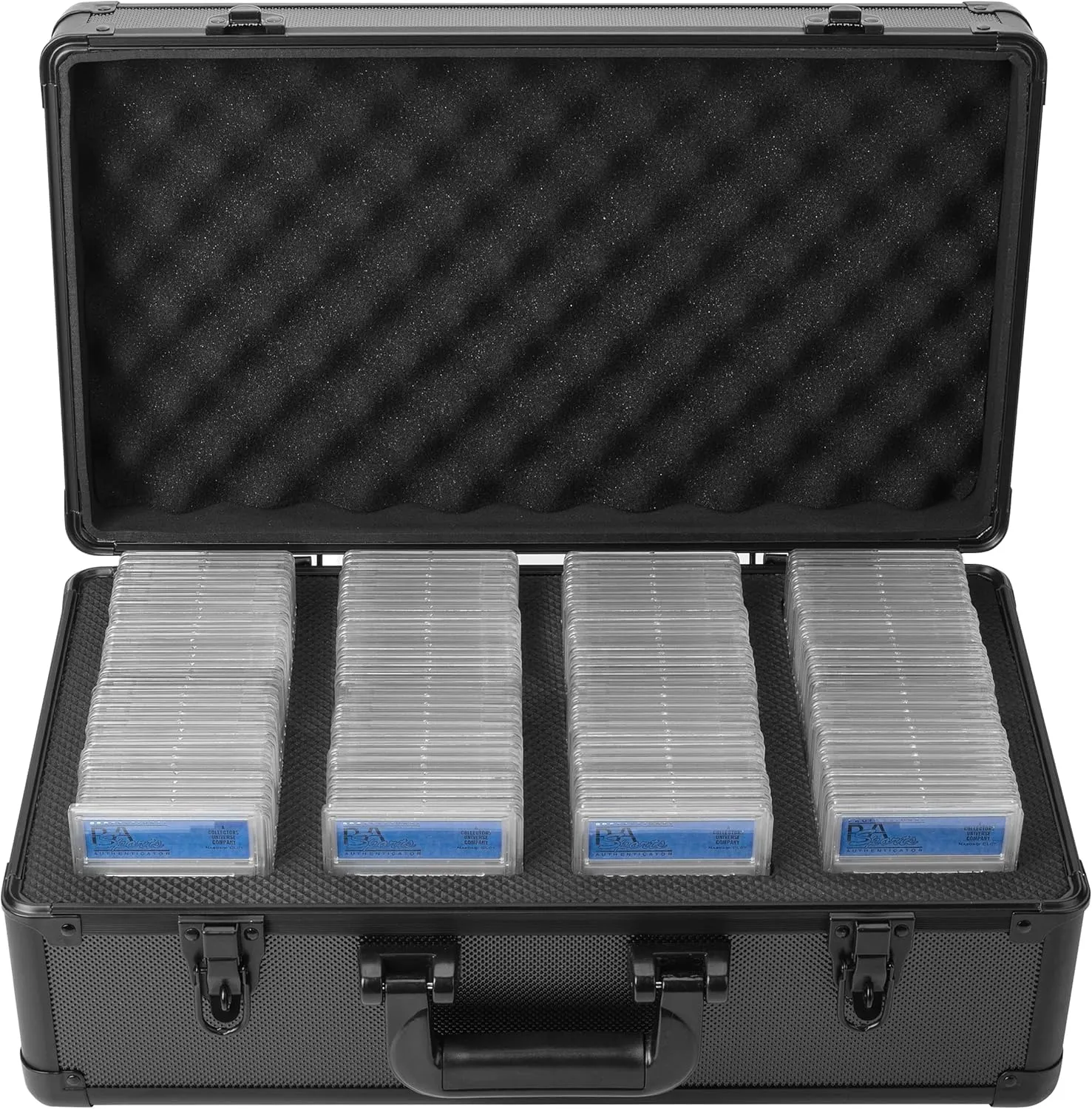 FunGuys Graded Card Storage Box, Trading Card Case for PSA Graded Pokemon, Sports Card Storage Boxes as PSA Holder, Baseball Card Slab Case Holder for Trading Cards