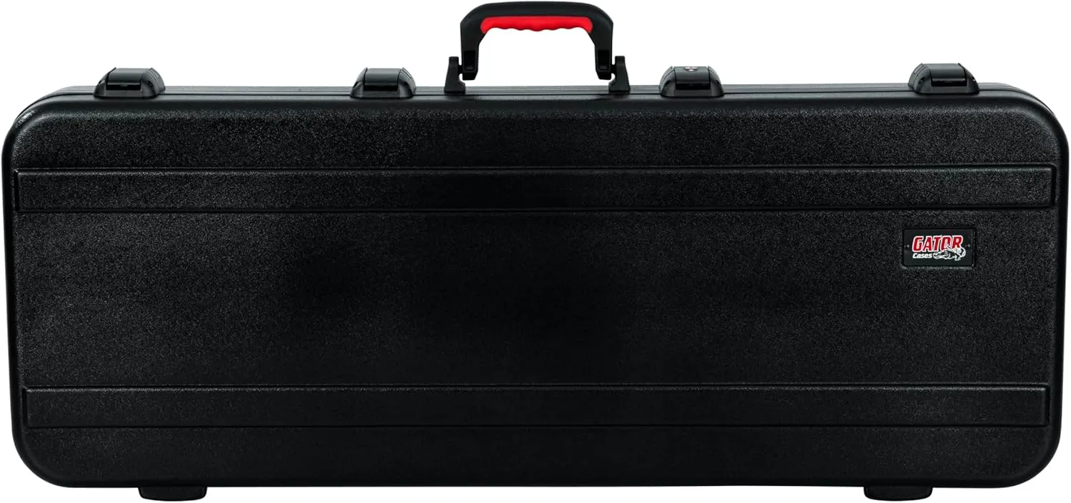 Gator Cases Frequent Flyer's Series Molded Flight Case for 49-Note Keyboards with TSA Approved Locking Latches and Recessed Wheels, (GTSA-KEY49)