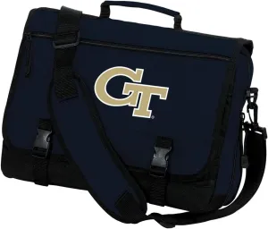 Georgia Tech Laptop Bag GT Computer Bag Messenger Briefcase