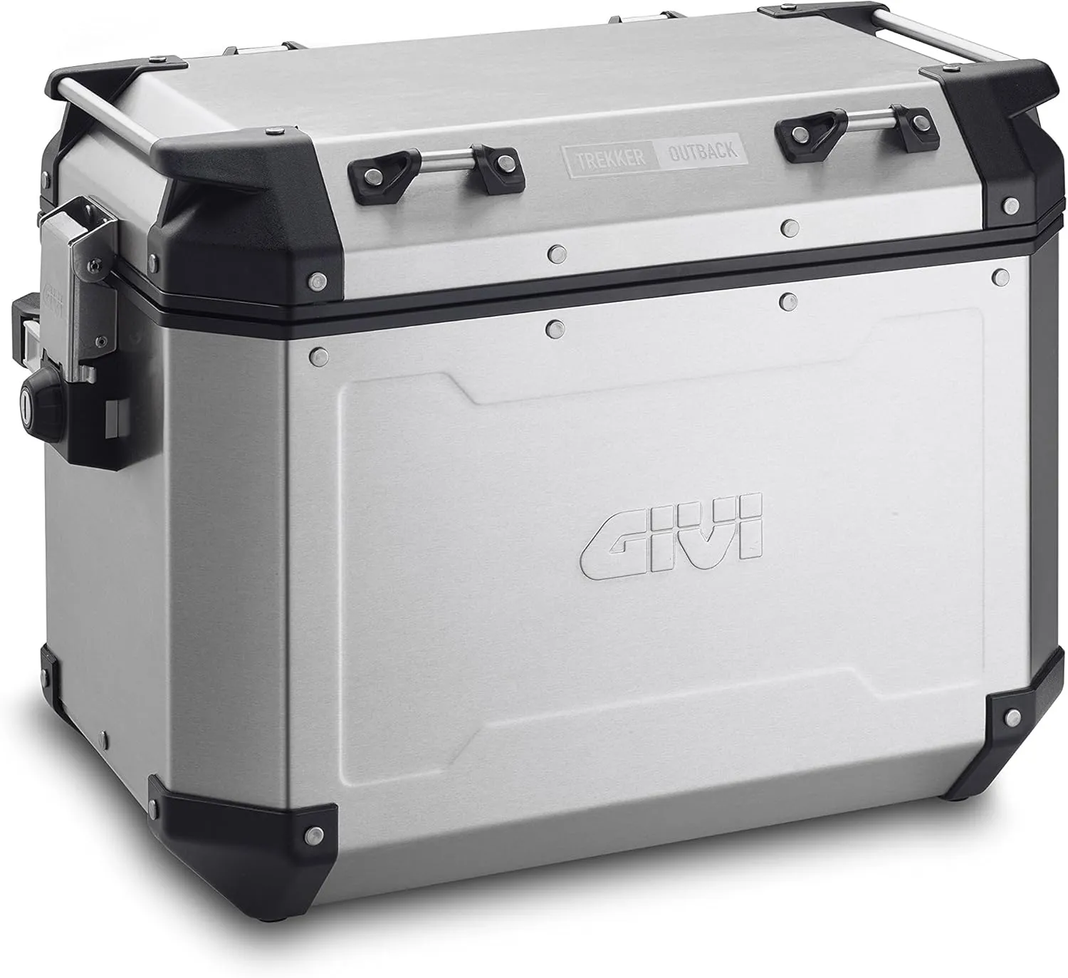 GIVI OBKN48APACK2A 48Ltr Outback Pair Side Cases - Silver