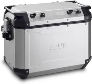 GIVI Outback Monokey 48 Liter Side Cases (Right) (Silver)