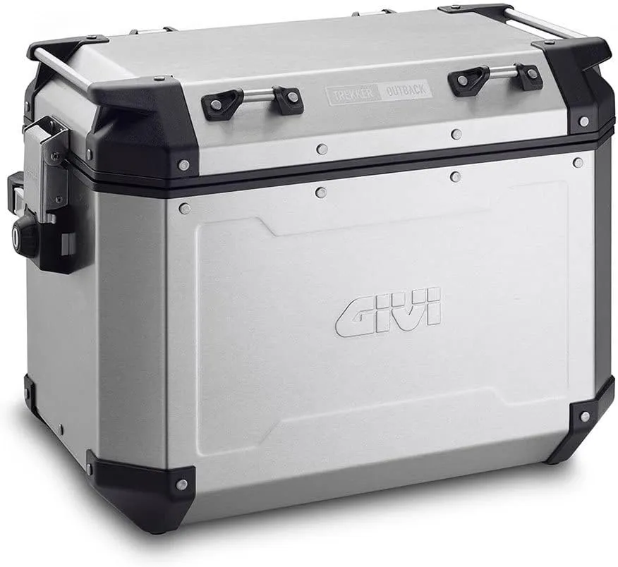 GIVI Outback Monokey 48 Liter Side Cases (Right) (Silver)