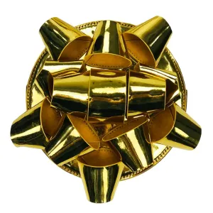 Gold Glitzy Gift Ribbon Handbag
