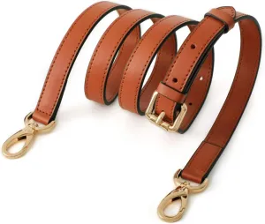 GOXTECH Genuine Leather Purse Strap Replacement Crossbody Handbag Long Adjustable