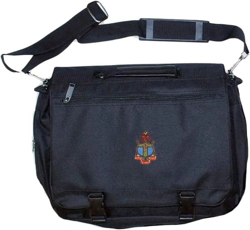 Greekgear Delta Gamma Expandable Briefcase Black