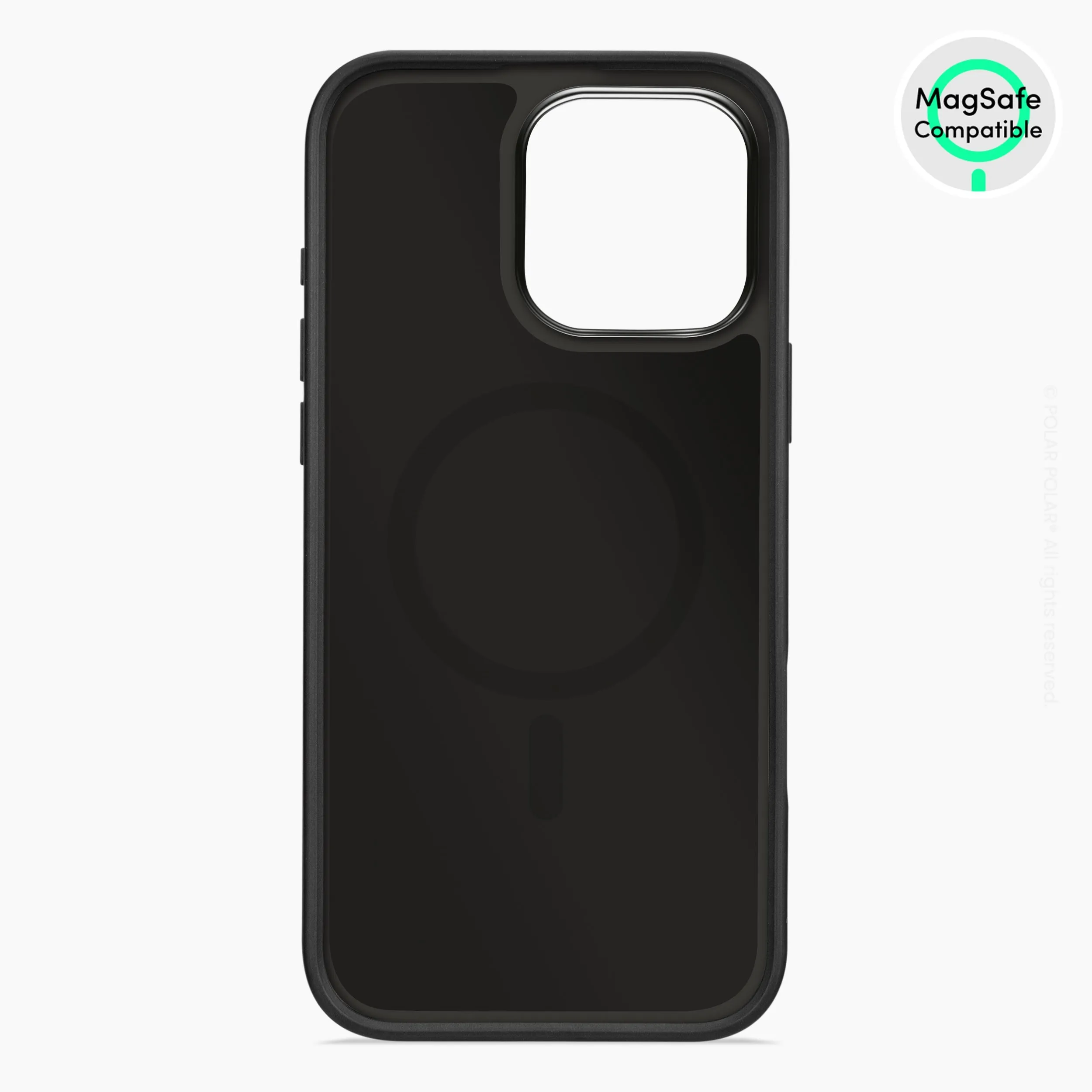 Greenfield Terrazzo - iPhone 16 Pro Max Frosted Black Bumper MagSafe Case