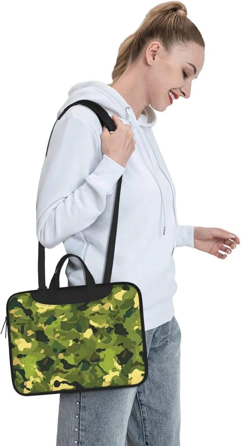 hardwoods green camo Prints Laptop Bag - with Soft Interior, Multiple Pockets - Ideal for Men, Travel and Business