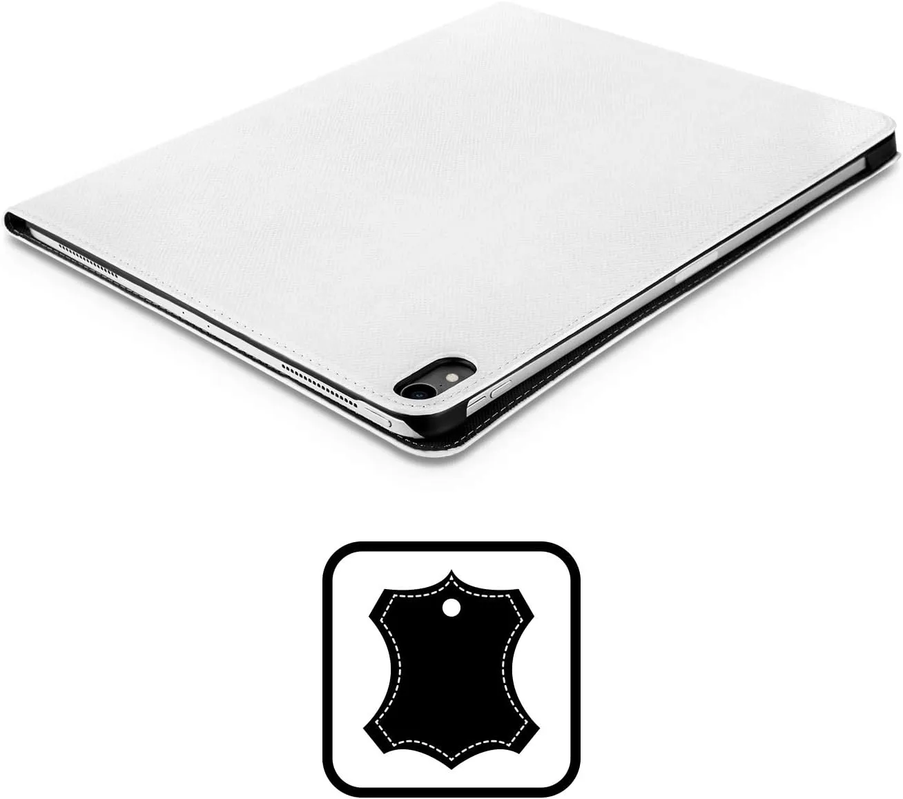 Head Case Designs Officially Licensed Paul Brent Aurora Turtle Coastal Leather Book Wallet Case Cover Compatible with Apple iPad Pro 12.9 2020/2021/2022